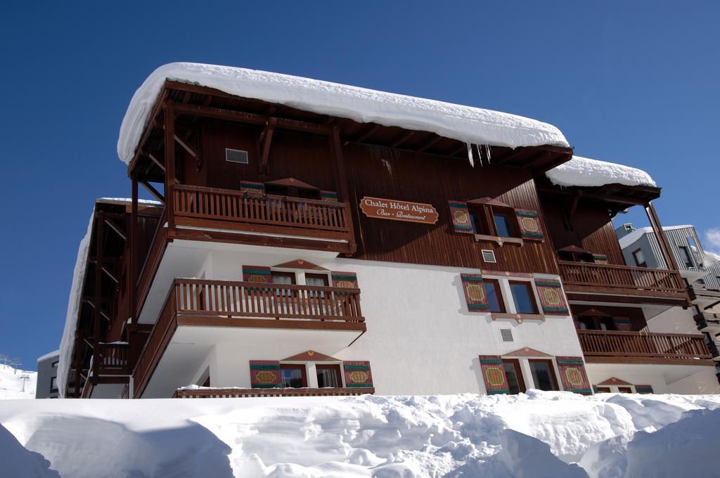 Hôtel Odalys Chalet Alpina Tignes Eksteriør bilde