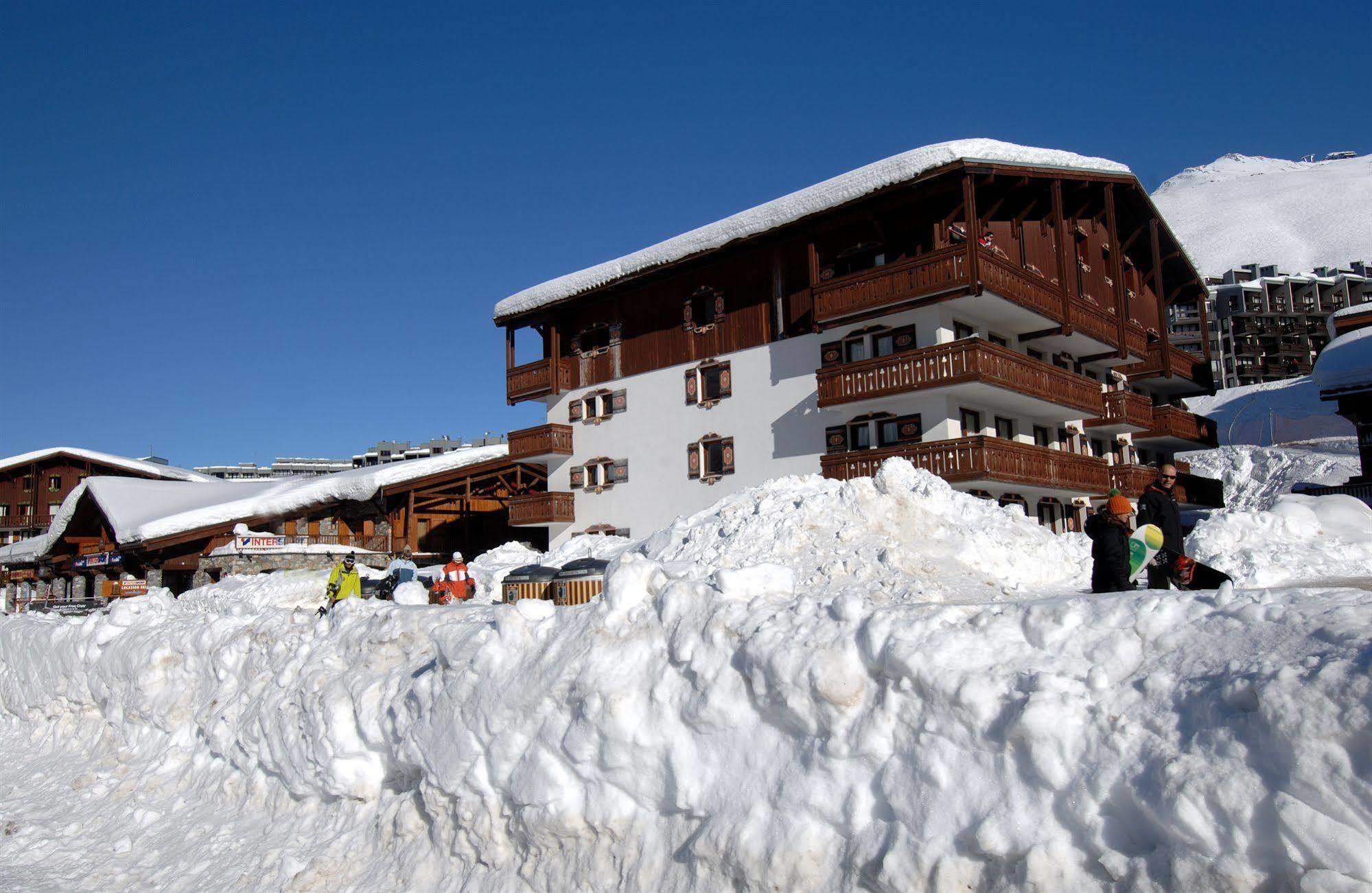 Hôtel Odalys Chalet Alpina Tignes Eksteriør bilde