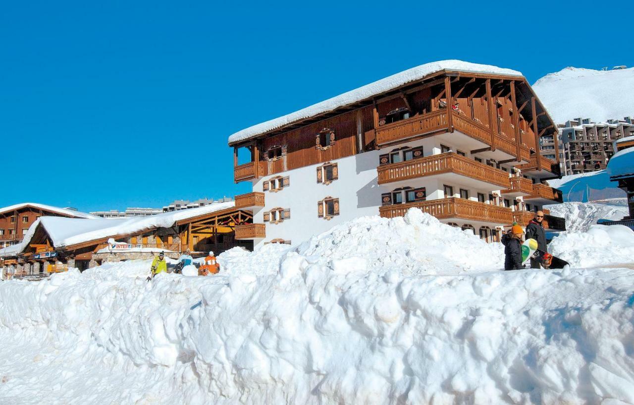 Hôtel Odalys Chalet Alpina Tignes Eksteriør bilde